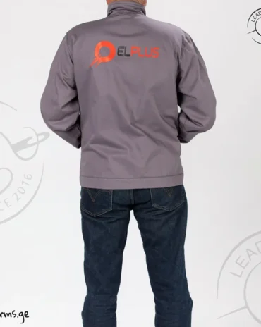 ბრენდირებული ქურთუკი ELPLUS ლოგოთი