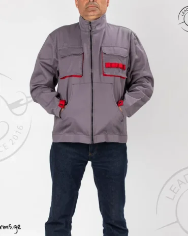 სამუშაო ქურთუკი წინა ხედი